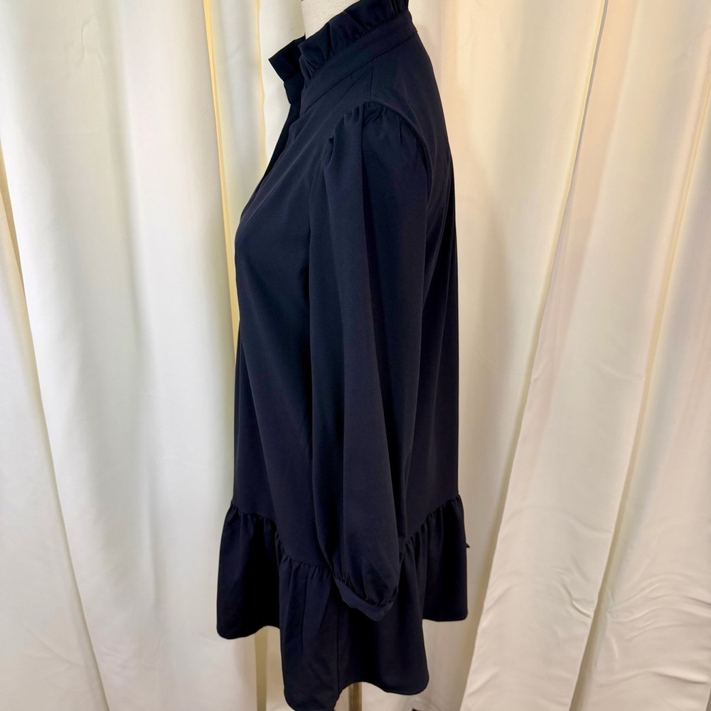 NWT Tuckernuck ‘Navy Crepe Palmerston Dress’ Size XS - Picture 7 of 16